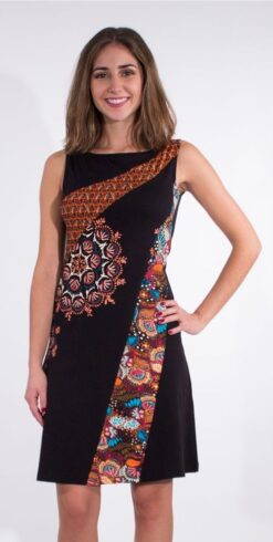 Bombažna obleka RO16160